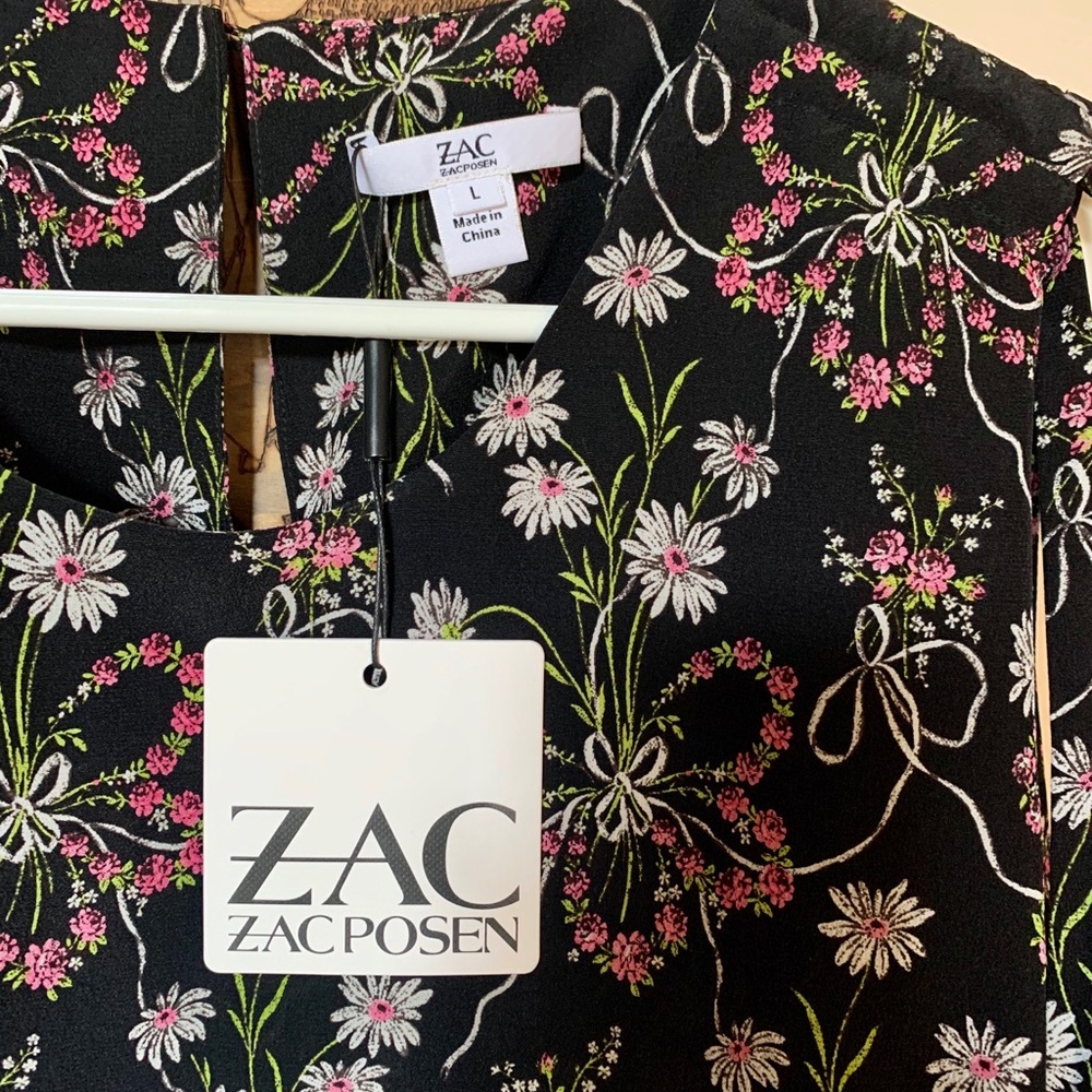 ZAC Posen, NWT, Large sleeveless top.